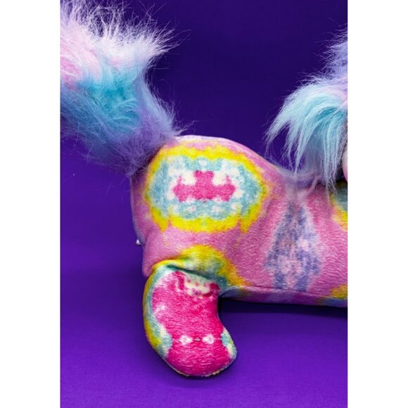 Puppy Surprise Rainbow Tie Dye Plush Dog with 3 Puppies 1 Barks Just Play 2016 - Picture 3 of 16